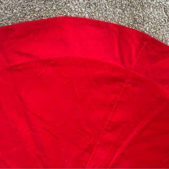 🎄Santa Red Round Velveteen Christmas Tree Skirt Target 47" - Picture 5 of 14